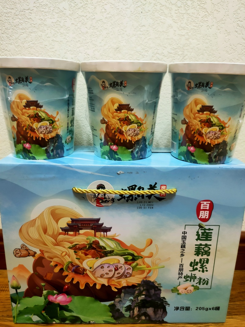 柳州螺蛳粉（全国**冲泡型莲藕螺蛳粉）