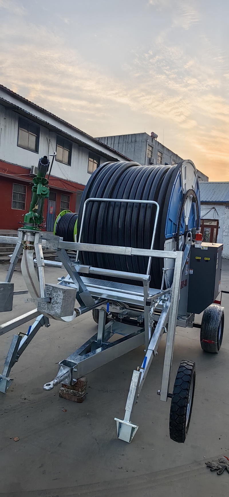 自动化喷灌机自卷式灌溉机自动化灌溉机