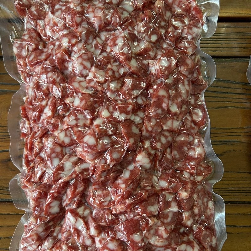 广式切片腊肠工厂发货，免切片费用，直达到你手中！餐饮