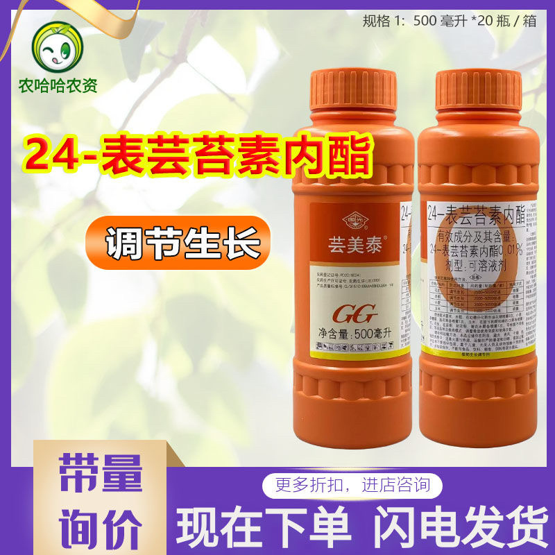 国光芸美泰24表芸苔素内酯花生水稻调节生长调节剂