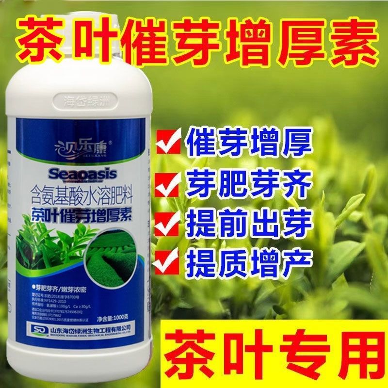 茶叶催芽增厚素芽肥芽齐提前出芽提质增产茶叶专用肥