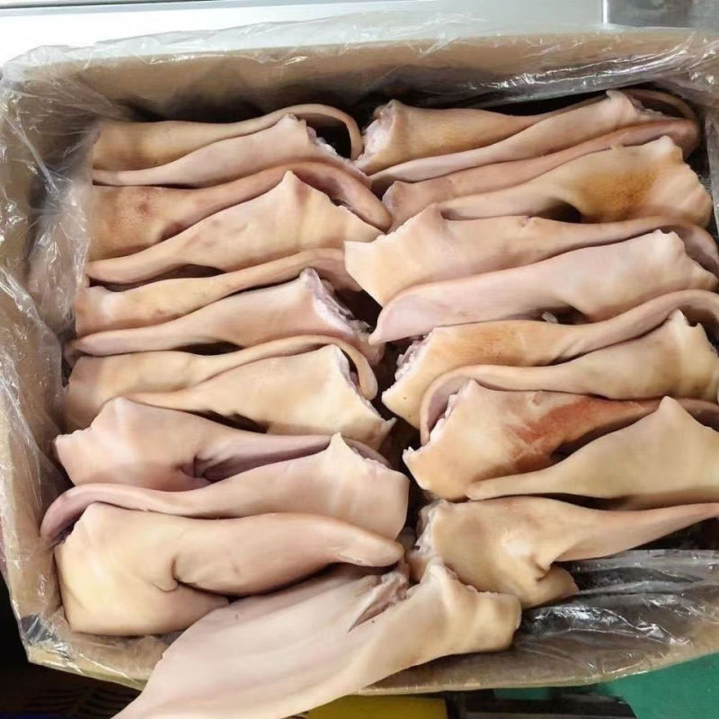 耳朵新鲜冷冻猪耳朵大根耳朵生耳朵净重10斤15片左右