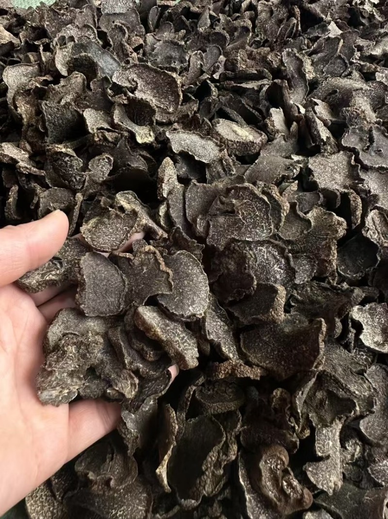 云南黑松露猪拱菌黑松露干片酒店食材直供500克