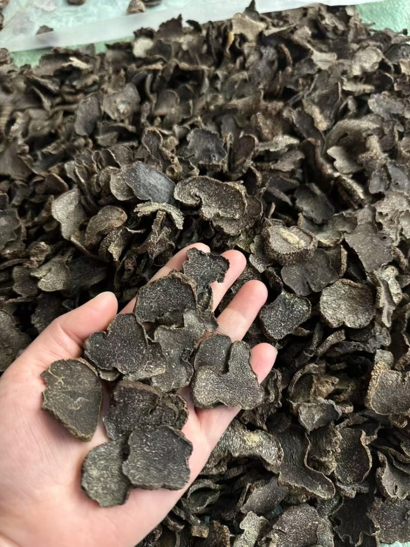 云南黑松露猪拱菌黑松露干片酒店食材直供500克