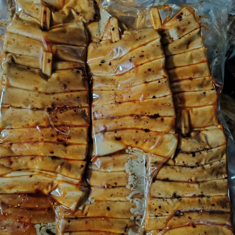 豆腐串各种口味厂家批发，适合饭店，烧烤店，火锅，商超，等