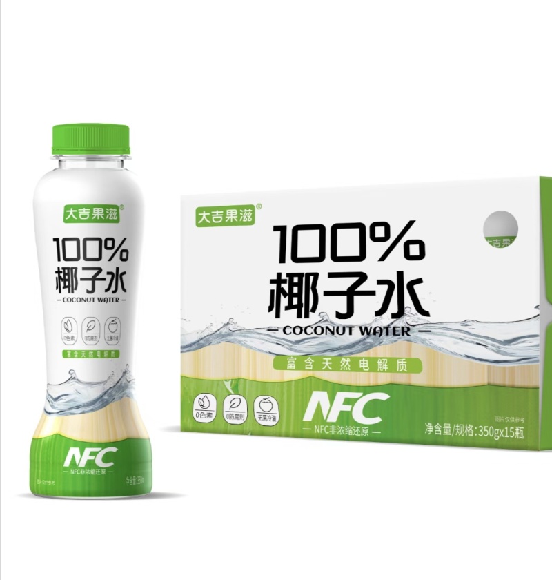 原装进口泰国百分百椰子水无菌冷罐NFC非浓缩工厂直发