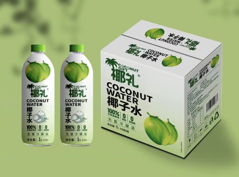 原装进口泰国百分百椰子水无菌冷罐NFC非浓缩工厂直发