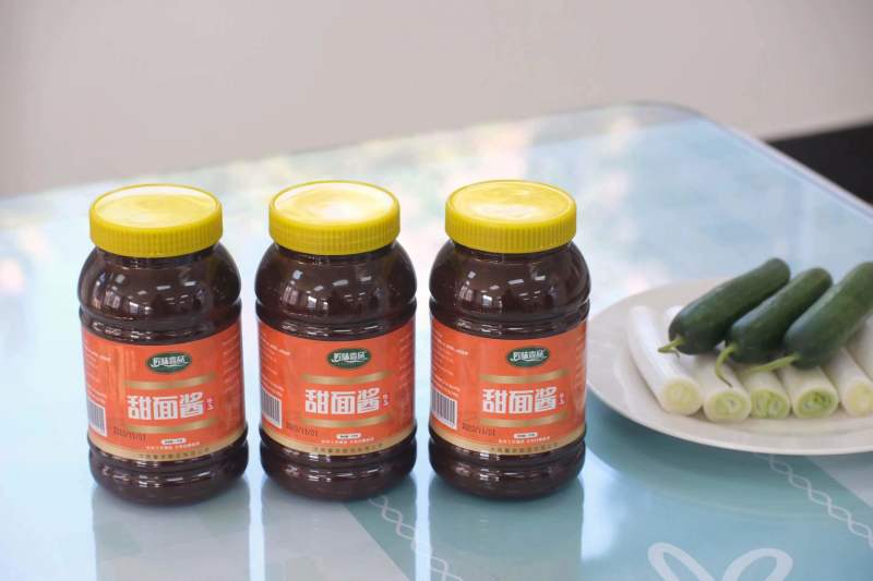 正宗山东传统工艺烤鸭蘸菜炒菜家用商用甜面酱