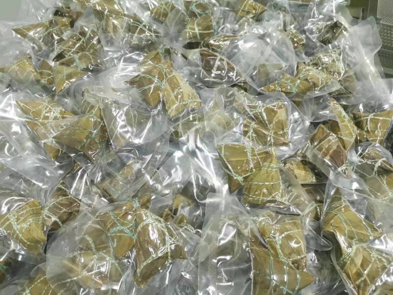 嘉兴粽子源头厂家直销鲜肉粽真空包装量大从优
