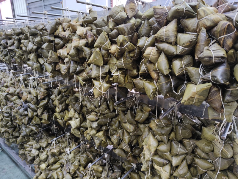 嘉兴粽子源头厂家直销鲜肉粽真空包装量大从优