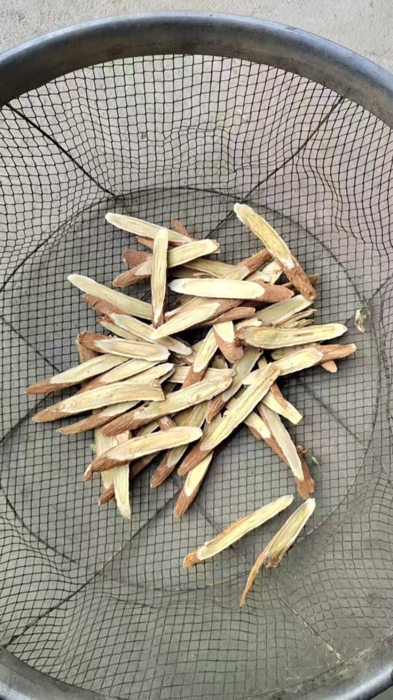 野生红皮黄芪片