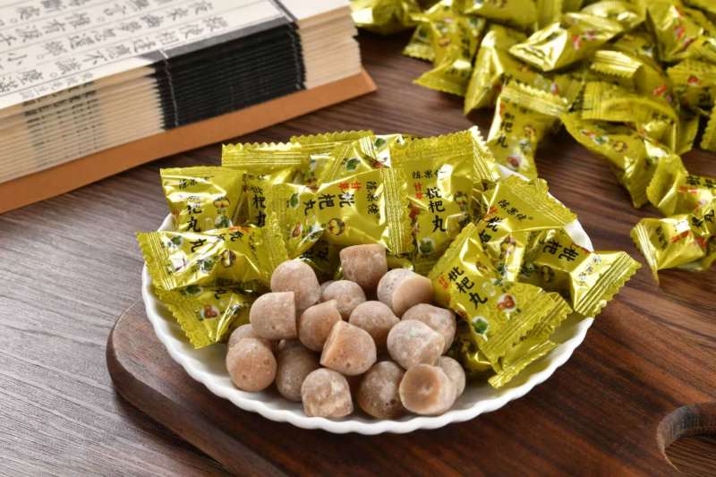 枇杷糖罗汉果丸清凉糖梨膏糖休闲零食