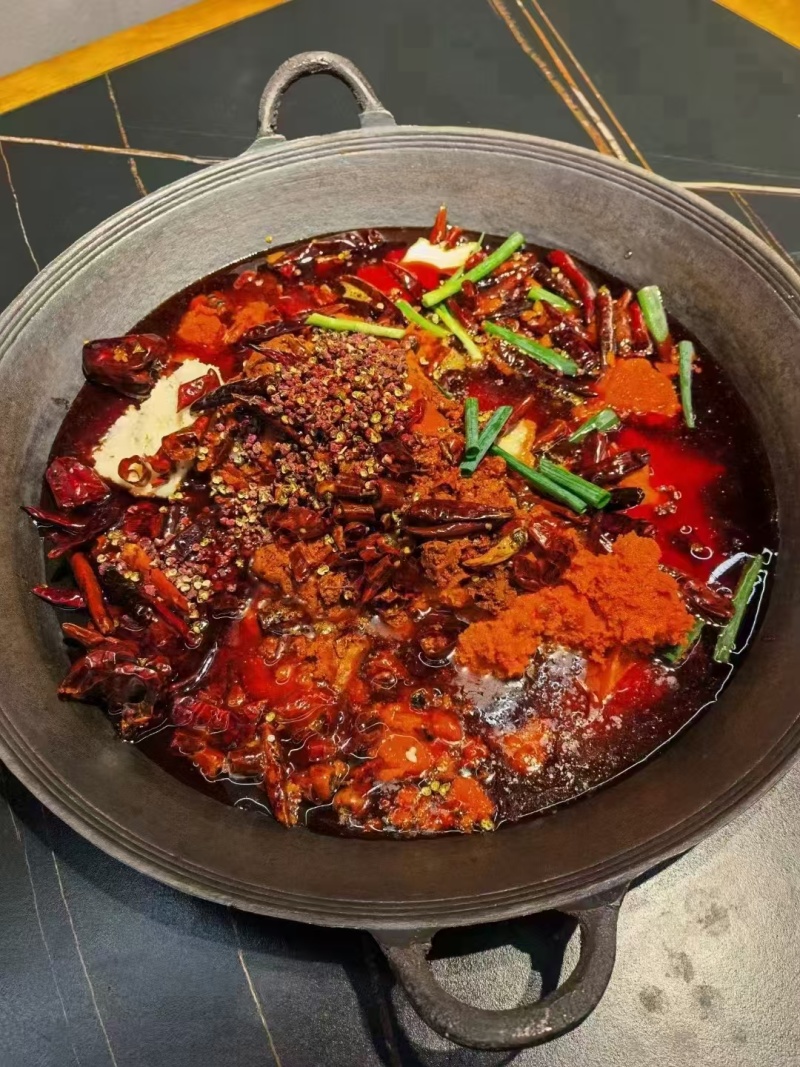 烘烤型火锅底料，比发酵底料香味高20%，合作赵美丽，山水