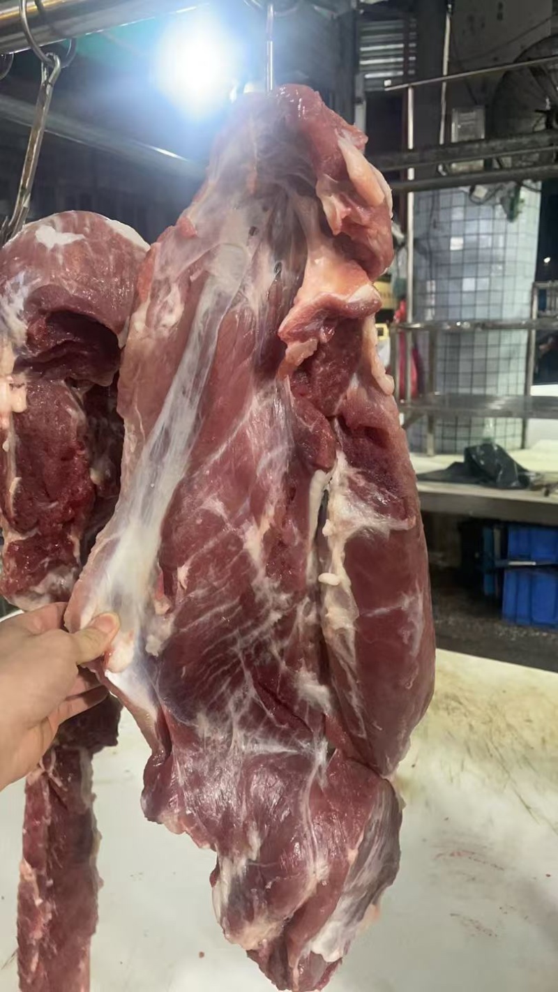 新鲜瘦肉肉眼