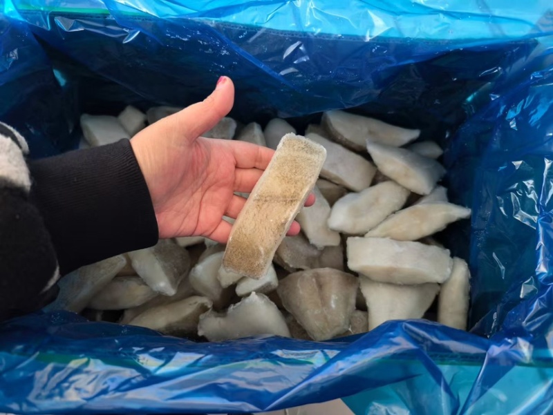 箭齿鲽，剑齿鲽，鱼段