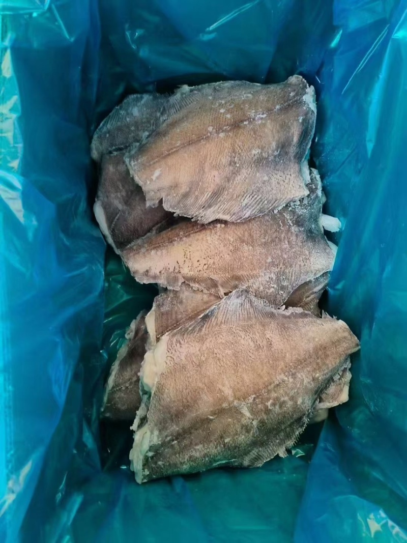 箭齿鲽鱼身，去头去尾。