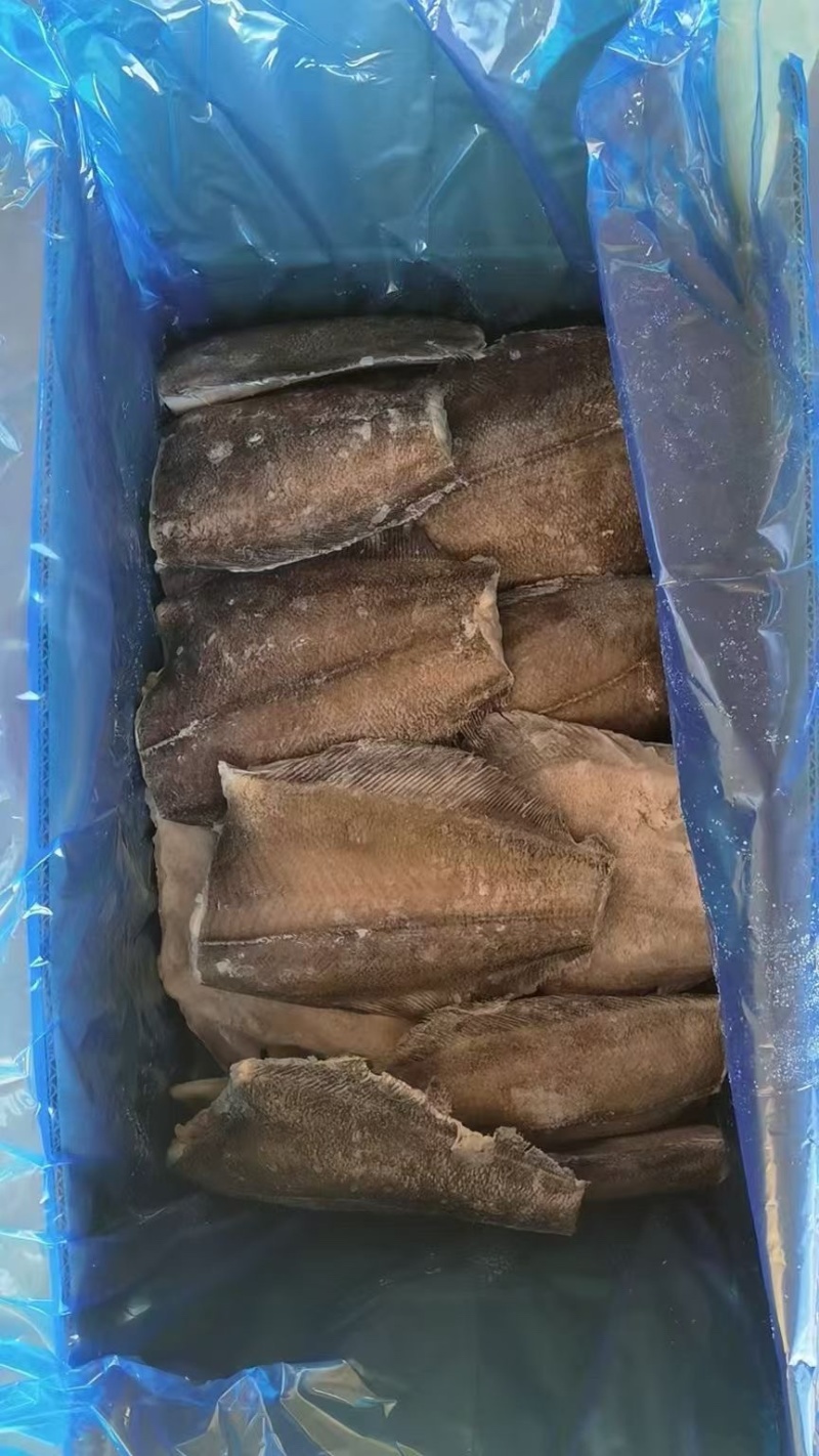 箭齿鲽鱼身，去头去尾。