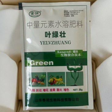 叶绿壮控旺专用茎粗叶绿防治落花旺长不上色