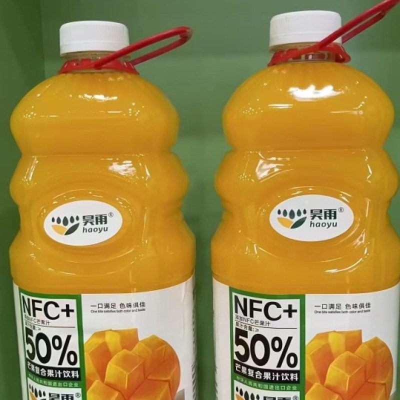 昊雨50%NFC果汁，规格2升6瓶装