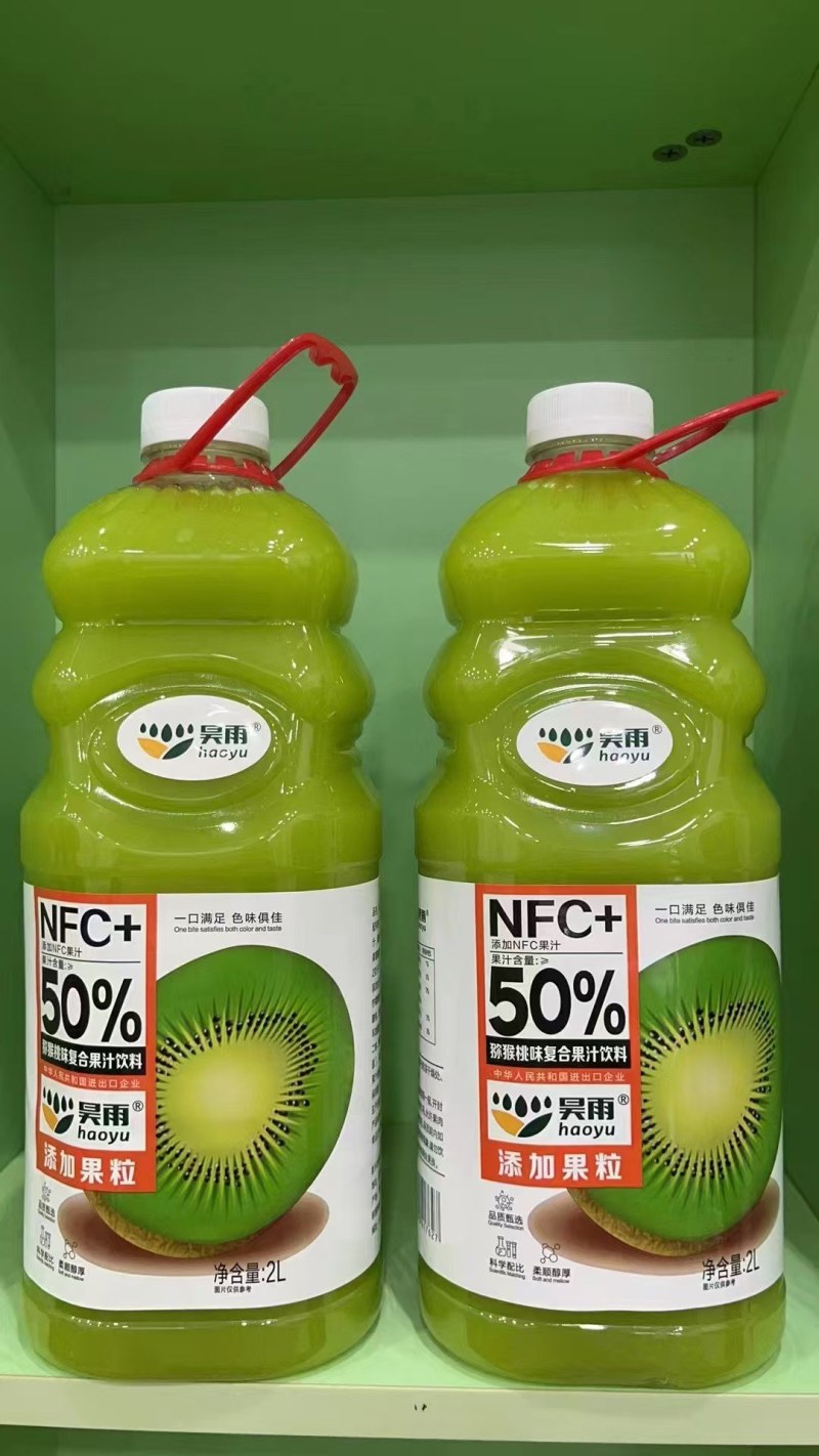 昊雨50%NFC果汁，规格2升6瓶装