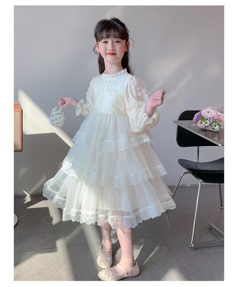 女童连衣裙夏装2025新韩款版网红儿童洋气公主裙女孩