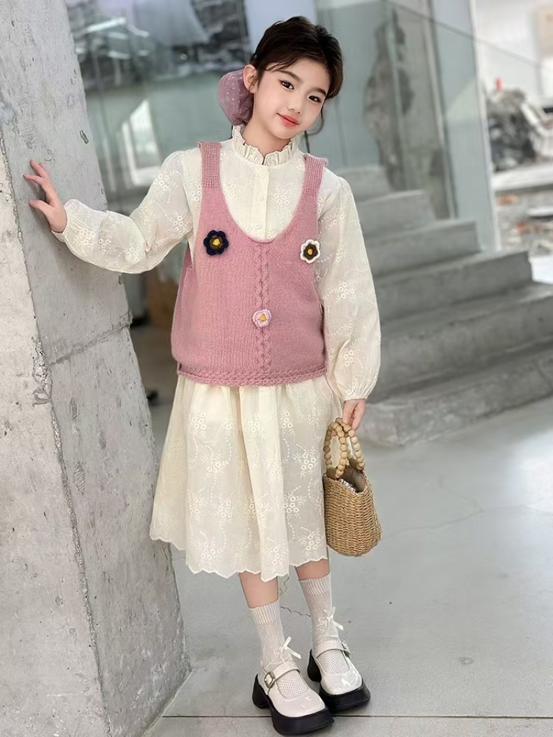 女童连衣裙夏装2025新韩款版网红儿童洋气公主裙女孩