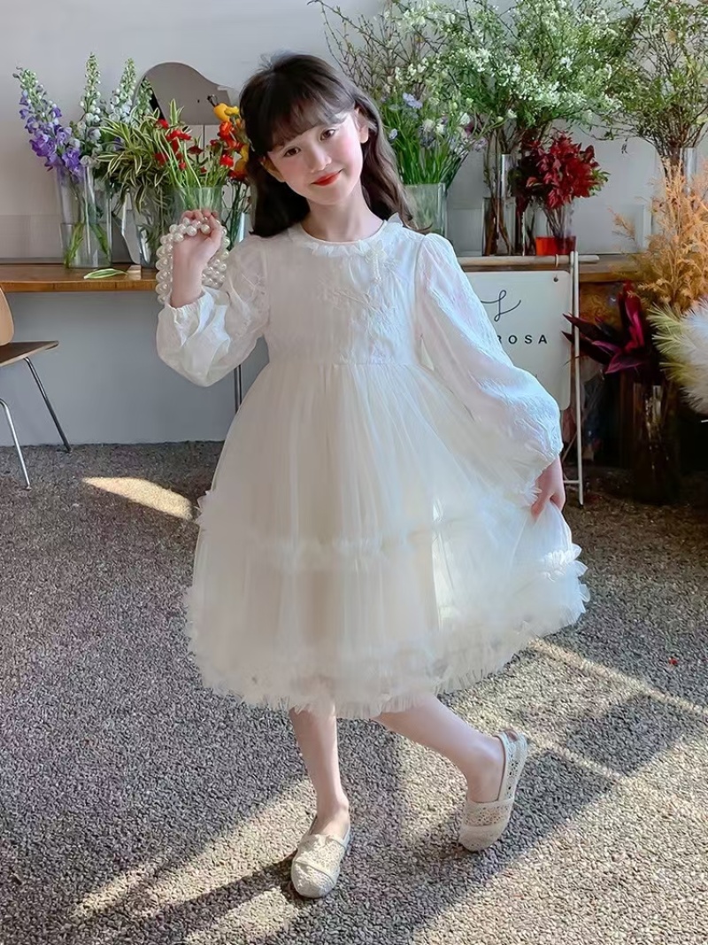 女童连衣裙夏装2025新韩款版网红儿童洋气公主裙女孩