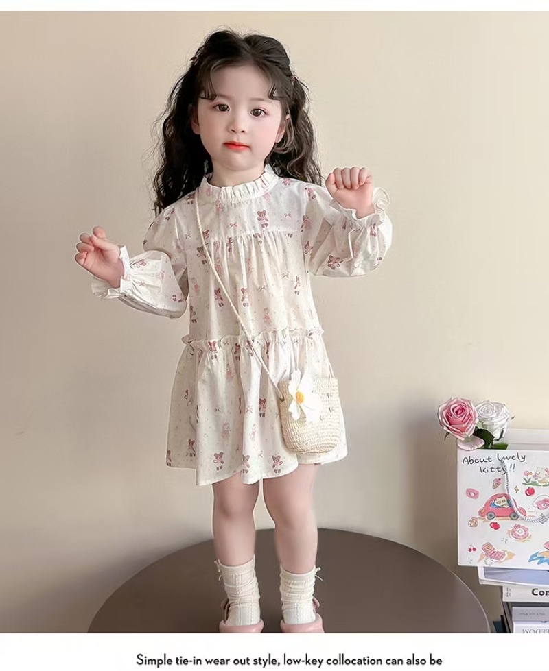 女童连衣裙夏装2025新韩款版网红儿童洋气公主裙女孩