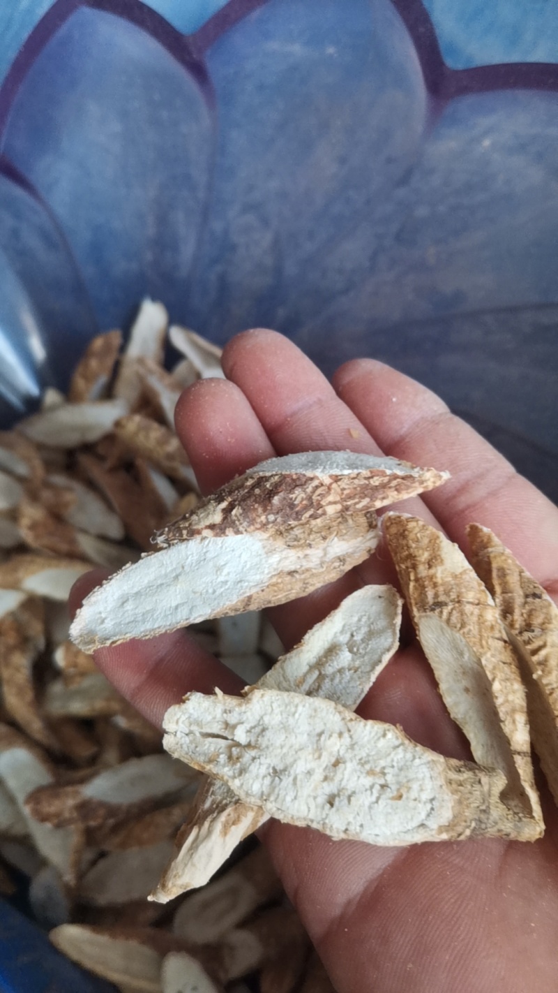 本地牛大力粉质干片，各种规格大中小片型均可加工