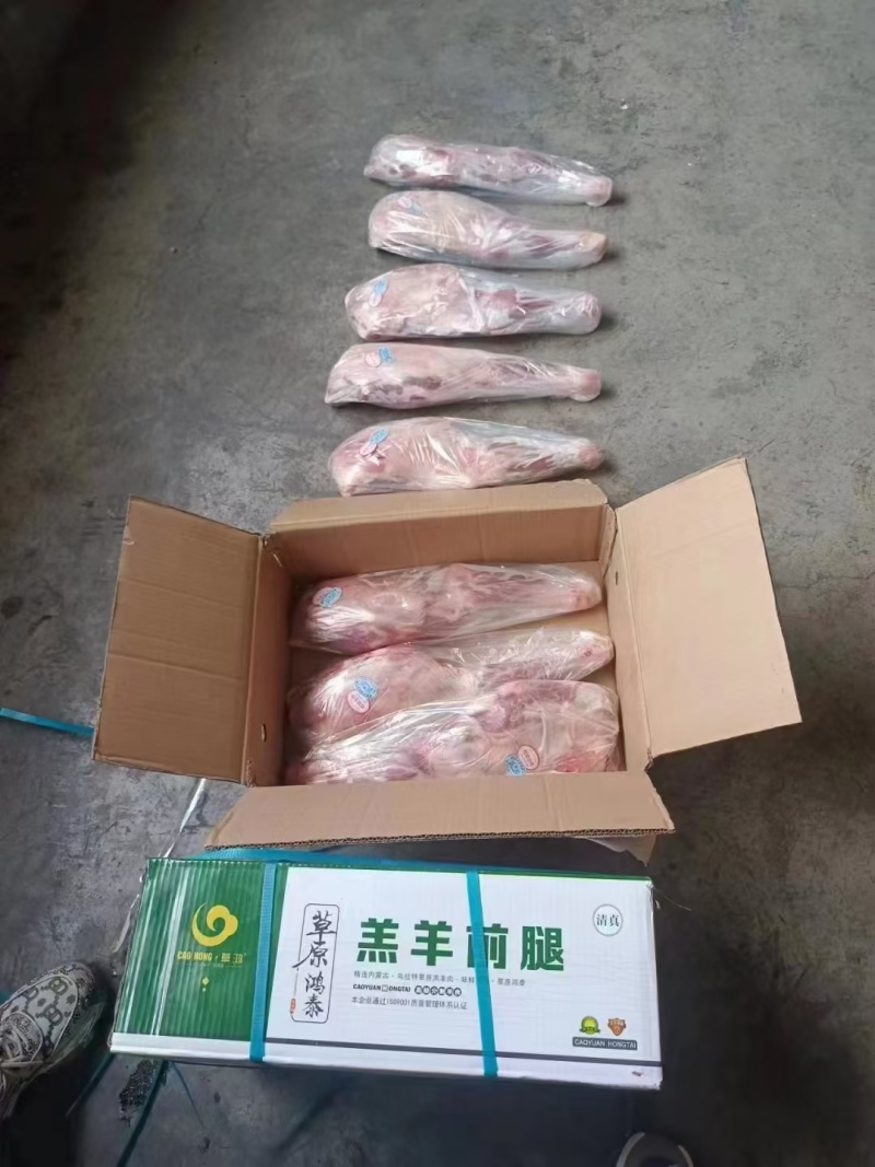 清真内蒙羔羊前腿，一手货源，支持全国冷链发货，