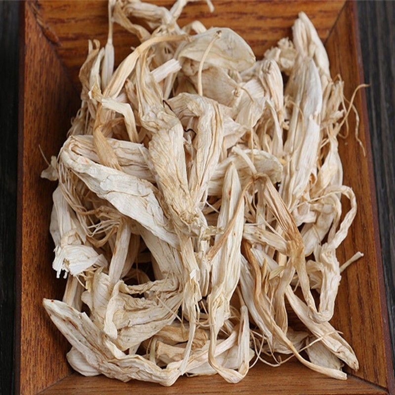 玉簪花中药材玉簪花白鹤花白玉簪花纯干产品