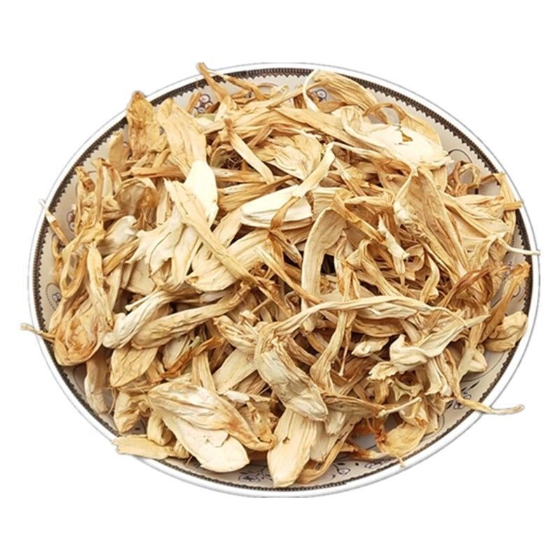 玉簪花中药材玉簪花白鹤花白玉簪花纯干产品