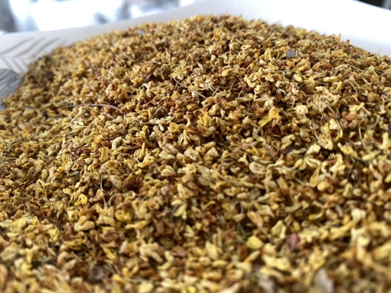 干桂花无硫桂花净货产品实拍质量保证