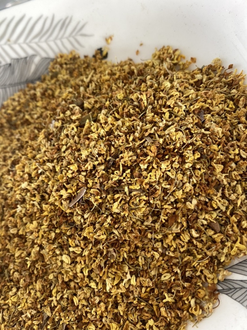干桂花无硫桂花净货产品实拍质量保证