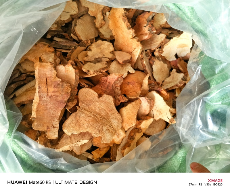 土茯苓干片野生土茯苓机切片大货供应广西河池产地