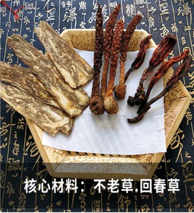 泡酒料高配版锁阳肉苁蓉菟丝子山参鹿茸牛鞭风流果回春草