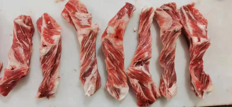 精品腹肉条/独立包装/冷链发货产地一手货源量大从优