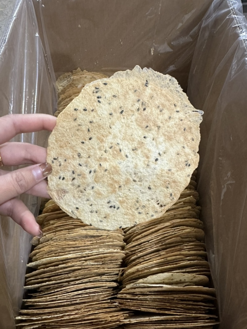 青稞饼批发工厂直批源头摆地摊儿跑江湖一箱十斤
