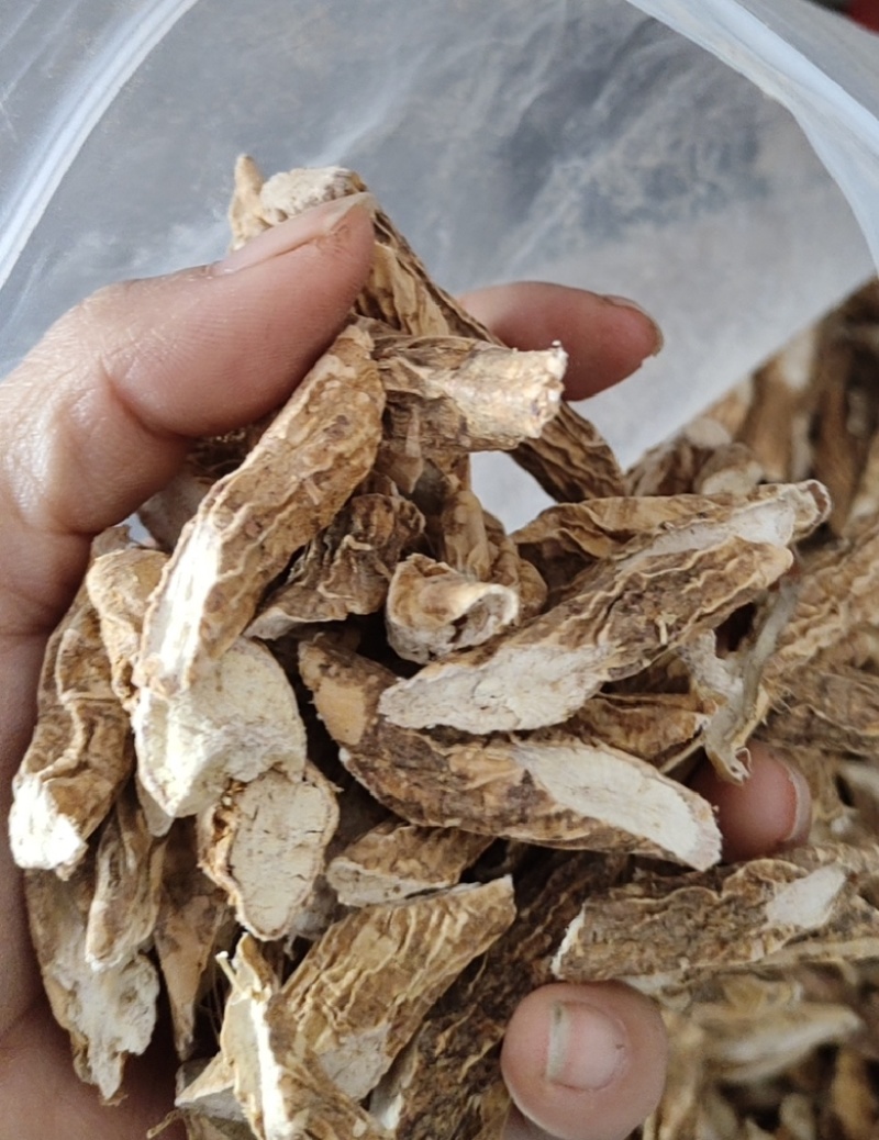 黑皮牛大力干片自然晒干85一斤20斤起批
