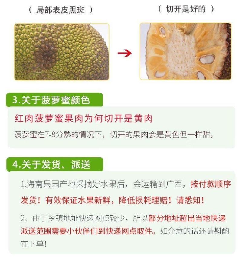 菠萝蜜菠萝菠萝蜜海南菠萝蜜新鲜菠萝蜜