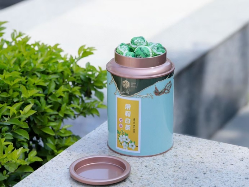 茉莉白茶龙珠，罐装，250克，一罐