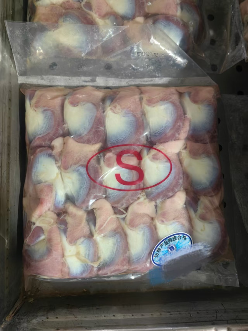 鸭胗规格齐全