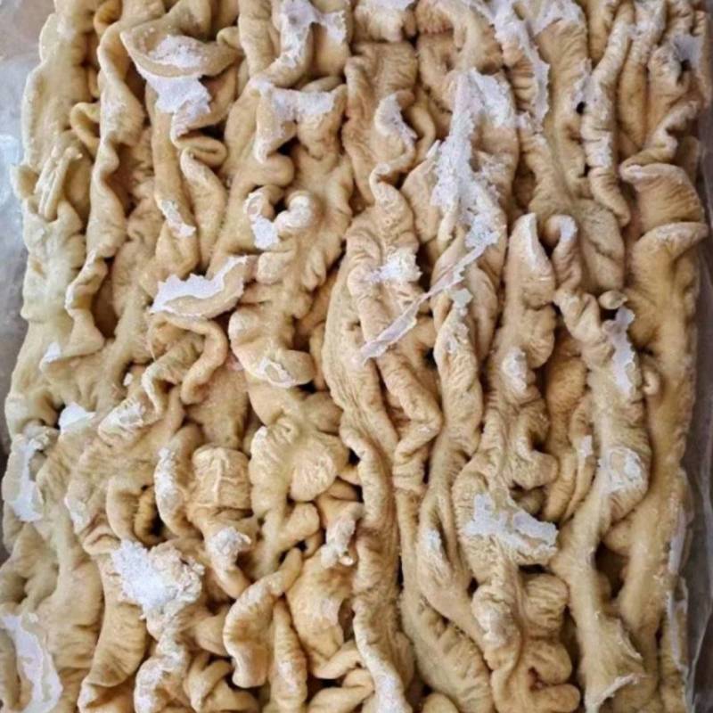 预煮肥肠10%的油和百分之20%带油干货