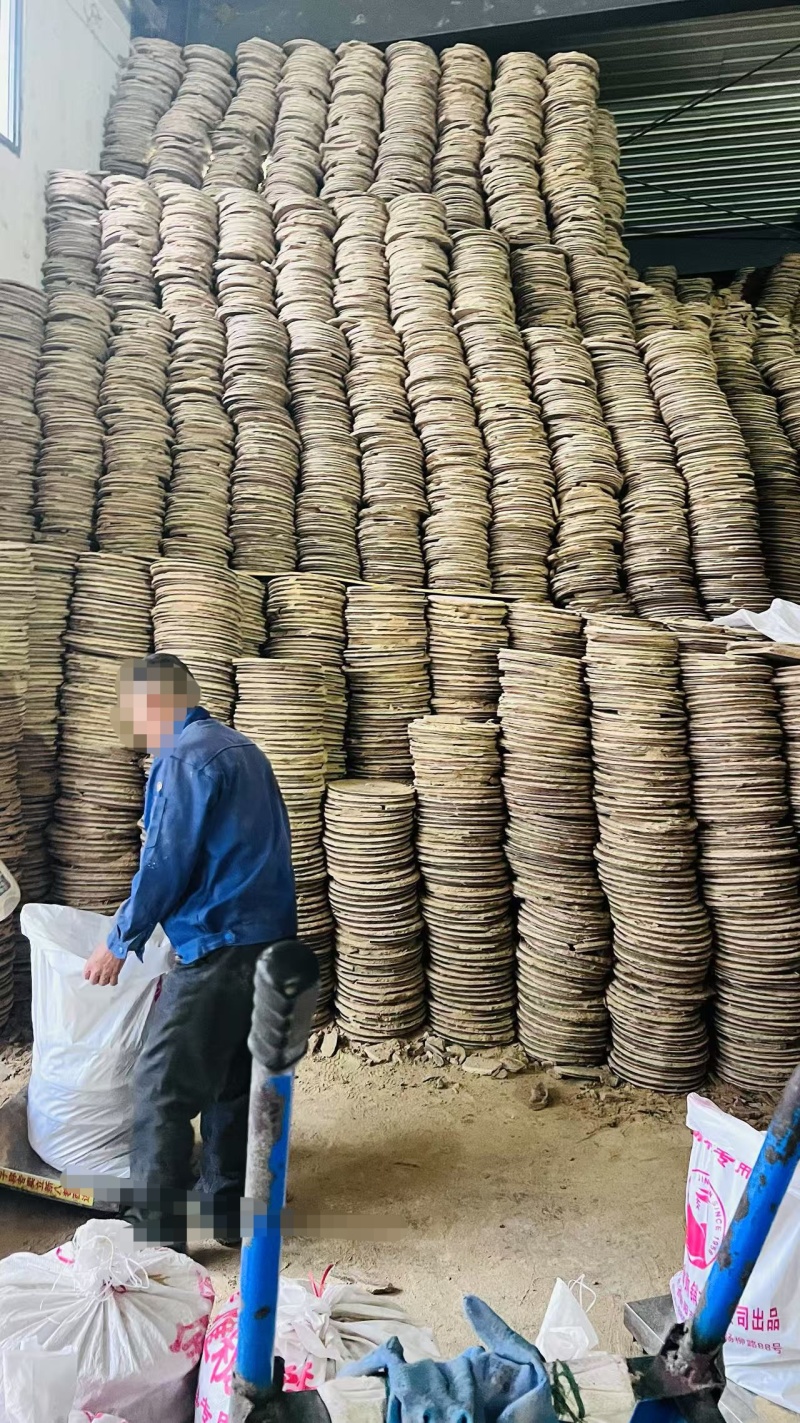 糠饼2025年新鲜出炉大量现货，水产养殖垂钓打窝，致富好