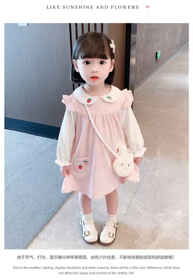 女童连衣裙夏装2025新韩款版网红儿童洋气公主裙女孩