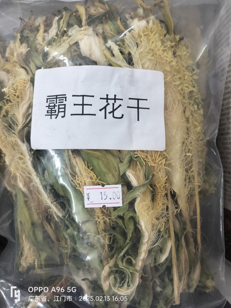 冲蒌霸王花干