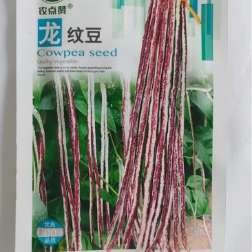 龙纹豇豆-杂交豇豆种子豆荚肉厚纤维少口感好上市早