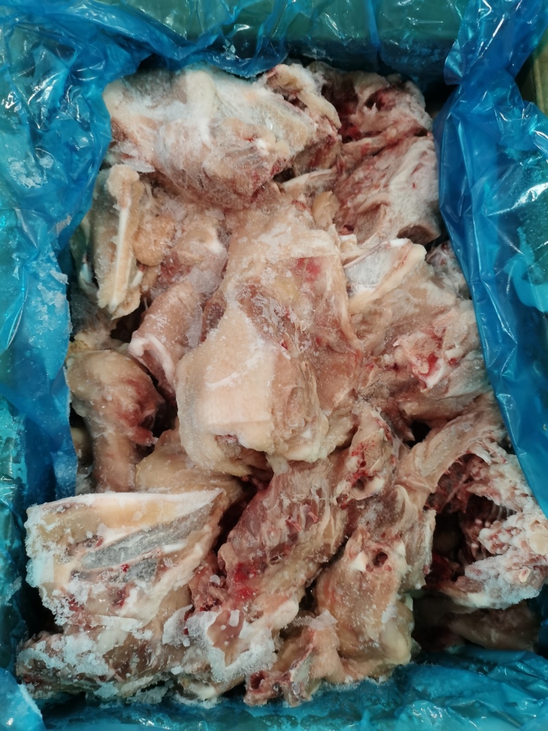 圣农鸡架光架宠物鸡壳鸡骨架冷冻去脖鸡架子骨批发7kg