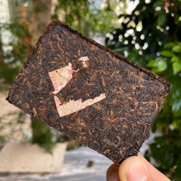 2009年土林凤凰砖茶-熟茶土林凤凰，