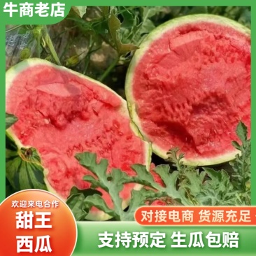 陕西甜王西瓜，现大量上市，品质保证规格齐全，欢迎咨询